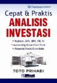 Image of Cepat & Praktis Analisis Investasi