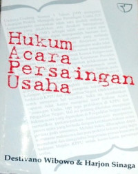 Image of Hukum Acara Persaingan Usaha
