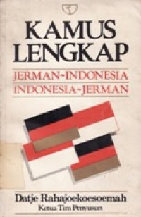 Image of Kamus Lengkap Jerman-Indonesia, Indonesia-Jerman