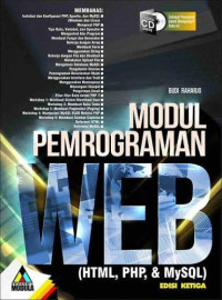 Image of Modul Pemrograman Web: HTML, PHP, & Mysql (Revisi Kedua) +CD