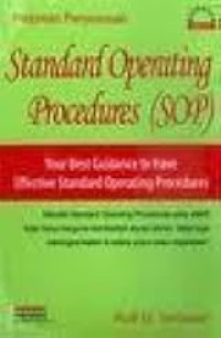 Image of Pedoman Penyusunan Standard Operating Procedures (SOP)