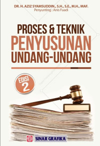 Image of Proses Dan Tehnik Penyusunan Undang-Undang