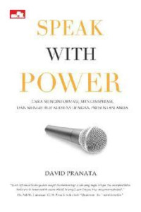 Image of Speak With Power