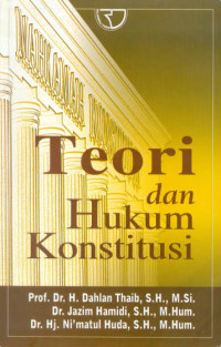Image of Teori dan Hukum Konstitusi